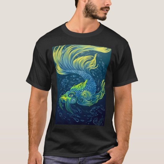 Chinesischer Kampffisch T-Shirt (Vorderseite)