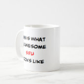 chinesischer Kantonesischer Lehrer Sifu, phantasti Kaffeetasse (Vorderseite Links)