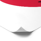 Chinesischer Karate Poster (Ecke)