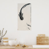 Chinesischer Katfisch Poster (Küche)