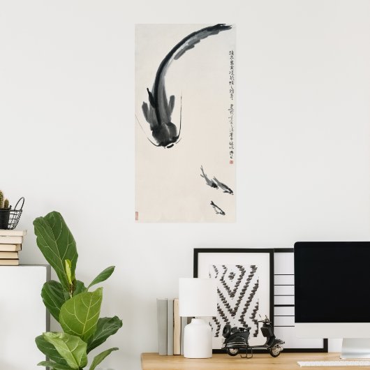 Chinesischer Katfisch Poster (Heimbüro)