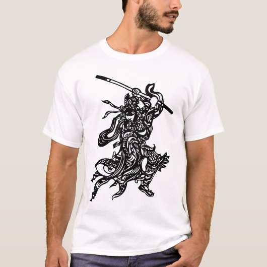Chinesischer Krieger T-Shirt (Vorderseite)