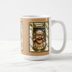 Chinesischer lachender Buddha Kaffeetasse