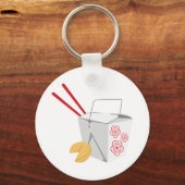 Chinesischer Lebensmittelbehälter Schlüsselanhänger (Vorderseite)