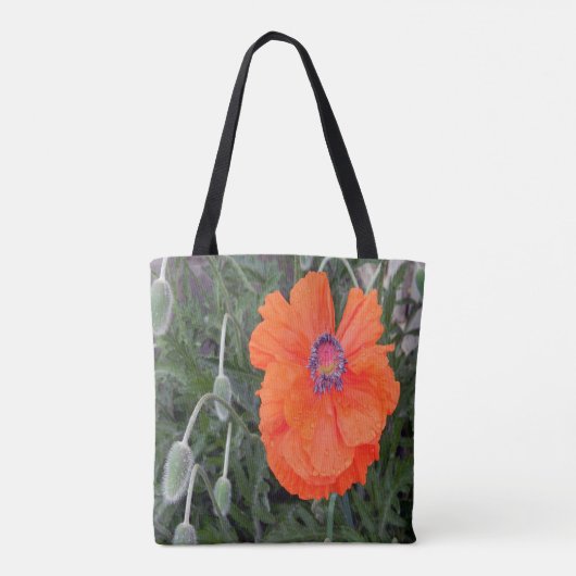 Chinesischer Mohn.... Tasche (Rückseite)