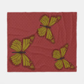 Chinesischer Monarch Fleece Blanket (Vorderseite (Horizontal))