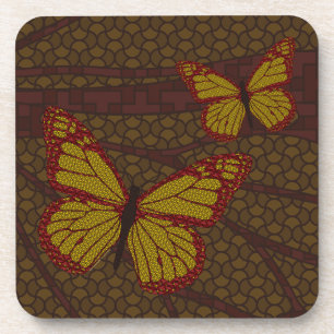 Chinesischer Monarch-Quadratschmetterling Untersetzer