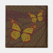 Chinesischer Monarchmagnet Magnet (Vorne)