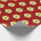 Chinesischer Mondneubauten Snake 2025 Goldmünze Geschenkpapier (Ecke)