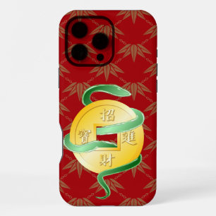 Chinesischer Mondneujahrsfest der Schlange 2025 Wo iPhone 16 Pro Max Hülle
