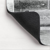 Chinesischer Monster-Mörser, 1845 Mousepad (Ecke)