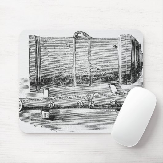Chinesischer Monster-Mörser, 1845 Mousepad (Mit Mouse)