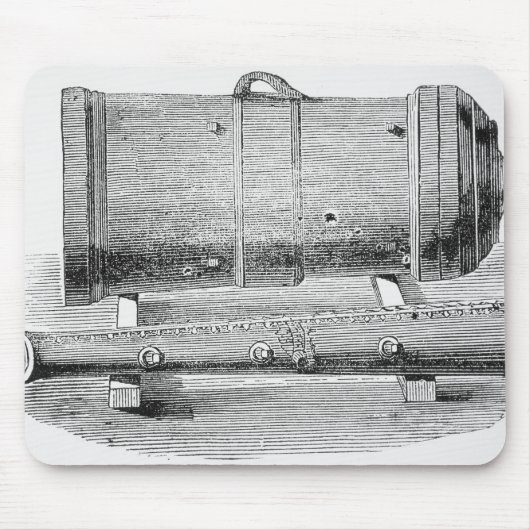 Chinesischer Monster-Mörser, 1845 Mousepad (Vorne)