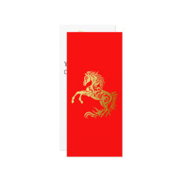 Chinesischer Montag Neujahr 2026 Gold HORSE 中 国 传