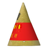 Chinesischer neues Jahr-Party-Hut Partyhütchen (Rechts)