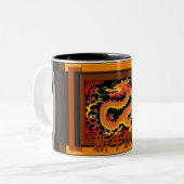 Chinesischer Neujahrdrache 2024 2TCM03 Zweifarbige Tasse (Vorderseite Links)