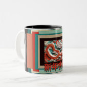 Chinesischer Neujahrdrache 2024 2TCM04 Zweifarbige Tasse (Vorderseite Links)