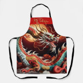 Chinesischer Neujahrdrache 2024 Ap03 Schürze (Vorderseite)