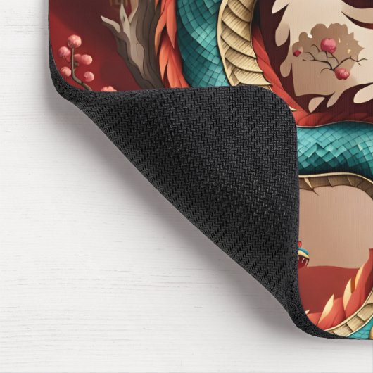 Chinesischer Neujahrdrache 2024 MP01 Mousepad (Ecke)
