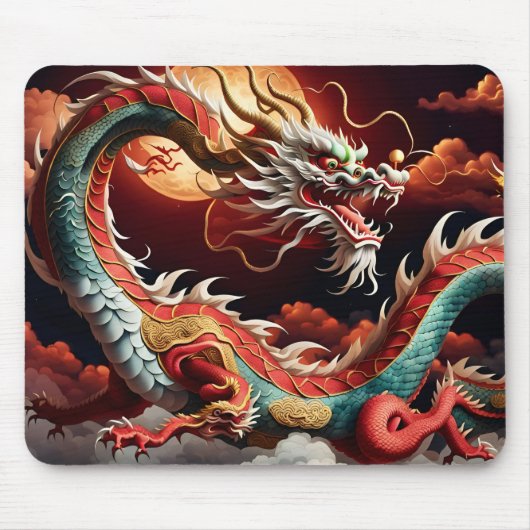 Chinesischer Neujahrdrache 2024 MP03 Mousepad (Vorne)