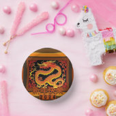 Chinesischer Neujahrdrache 2024 PPB03 Pappteller (Party)