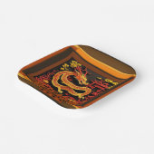 Chinesischer Neujahrdrache 2024 PPP02 Pappteller (Gewinkelt)