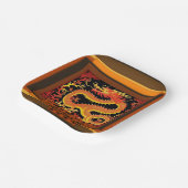 Chinesischer Neujahrdrache 2024 PPP03 Pappteller (Gewinkelt)