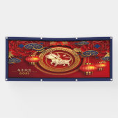 Chinesischer Neujahrsbanner Banner (Horizontal)