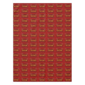 Chinesischer Neujahrsbrief Tischdecke (Vorderseite)