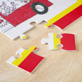 Chinesischer Neujahrsbus - Jahr des Tigers Puzzle (Seite)