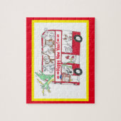 Chinesischer Neujahrsbus - Jahr des Tigers Puzzle (Vertikal)