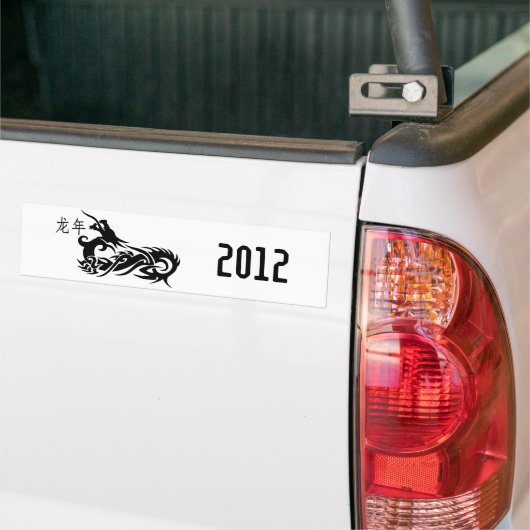 Chinesischer Neujahrsdrache 2012 Autoaufkleber (Auf Lkw)