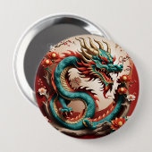 Chinesischer Neujahrsdrache 2024, aber 01 Button (Vorne & Hinten)