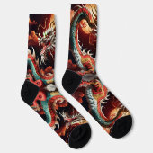 Chinesischer Neujahrsdrache 2024 CS3 Socken (Rechts)