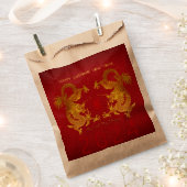 Chinesischer Neujahrsdrache 2024 Doppeldrache FBg Geschenktütchen (Ausgeschnitten)