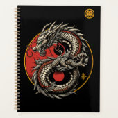 Chinesischer Neujahrsdrache 2024, Jahr des Drachen Planer (Vorderseite)