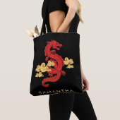 Chinesischer Neujahrsdrache 2024 Personalisiert Tasche (Von Nahem)