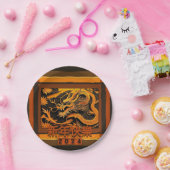 Chinesischer Neujahrsdrache 2024 RPPP01 Pappteller (Party)