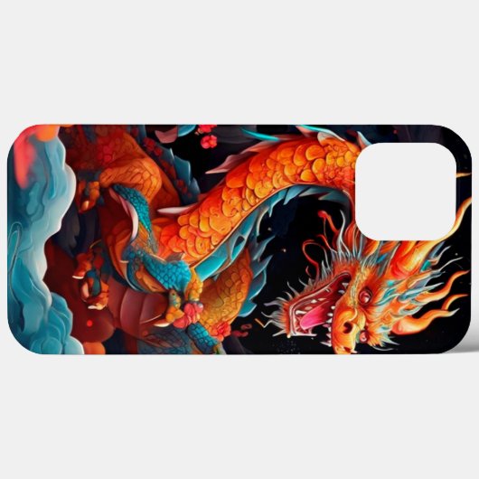 Chinesischer Neujahrsdrache Case-Mate iPhone Hülle (Rückseite (Horizontal))