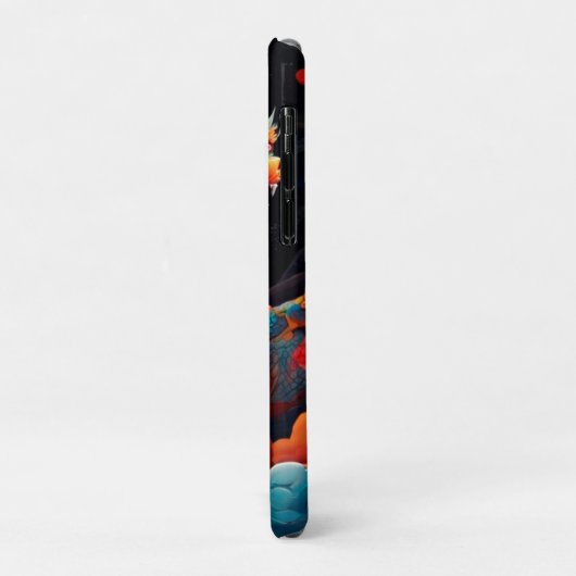 Chinesischer Neujahrsdrache Case-Mate iPhone Hülle (Hinten/Links)