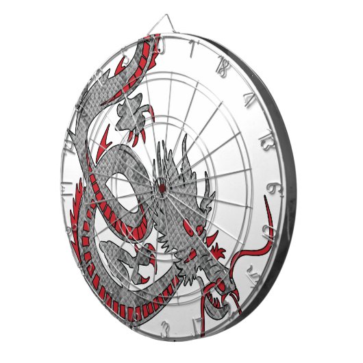 Chinesischer Neujahrsdrache Dartscheibe (Vorderseite rechts)