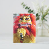 Chinesischer Neujahrsdrache Feiertagspostkarte (Stehend Vorderseite)