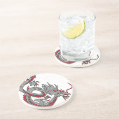 Chinesischer Neujahrsdrache Getränkeuntersetzer (Seite)