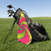 Chinesischer Neujahrsdrache Golfhandtuch (Gras)