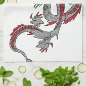 Chinesischer Neujahrsdrache Handtuch (Gefaltet)