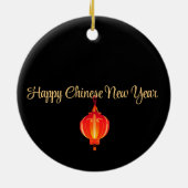 Chinesischer Neujahrsdrache Keramik Ornament (Hinten)