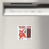 Chinesischer Neujahrsdrache Magnet (In Situ (Geschirrspüler))
