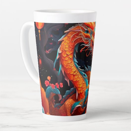Chinesischer Neujahrsdrache Milchtasse (Linke Ecke)