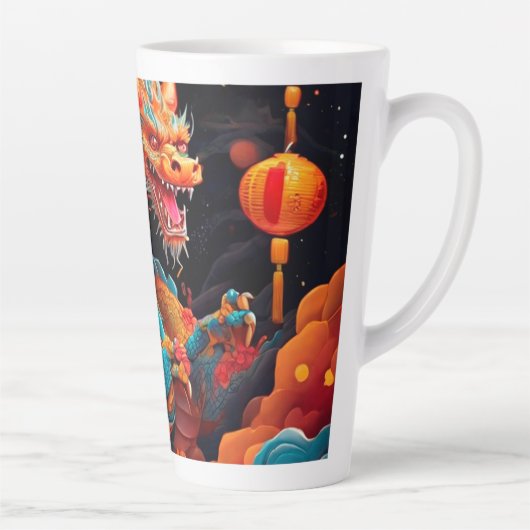 Chinesischer Neujahrsdrache Milchtasse (Rechts)