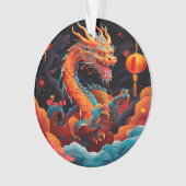 Chinesischer Neujahrsdrache Ornament (Vorderseite)